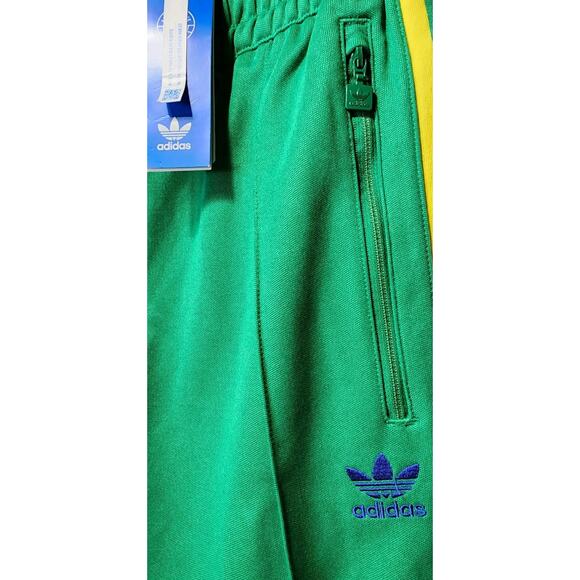 Adidas Originals Beckenbauer FB NationsTrack Pants HK7404 Size Small Team Green - Picture 4 of 10